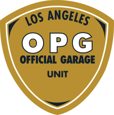 Official Police Garage shield logo